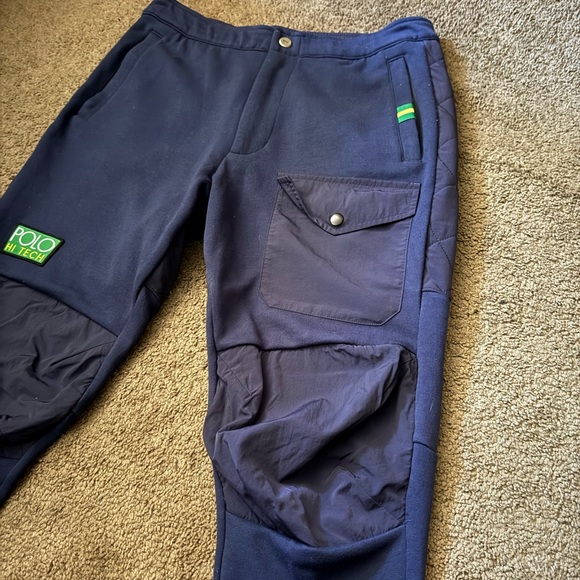 Polo Hi Tech Nylon Hybrid Joggers EUC - Picture 3 of 5
